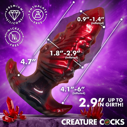 Anal Invader Inflatable Silicone Anal Plug