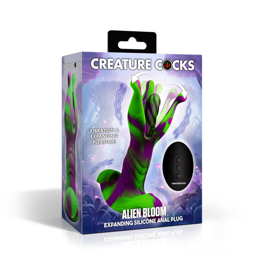 Alien Bloom Expanding Silicone Anal Plug
