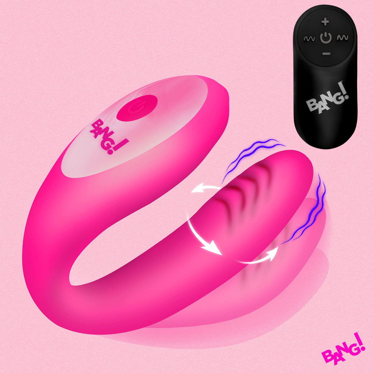 Gyrating G-Spot Vibrator - Pink
