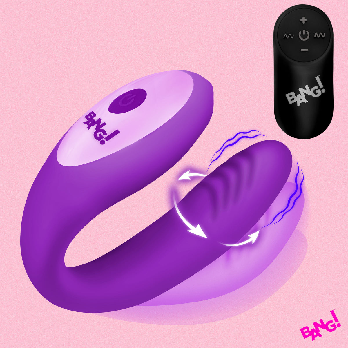 Gyrating G-Spot Vibrator - Purple