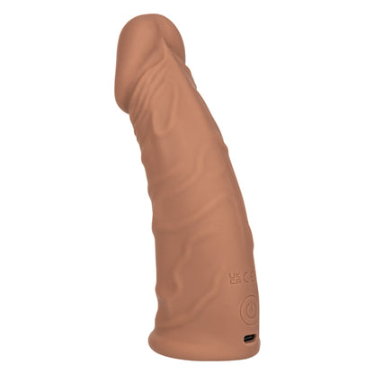 Performance Maxx Rechargeable Vibrating Extension 7" - Brown