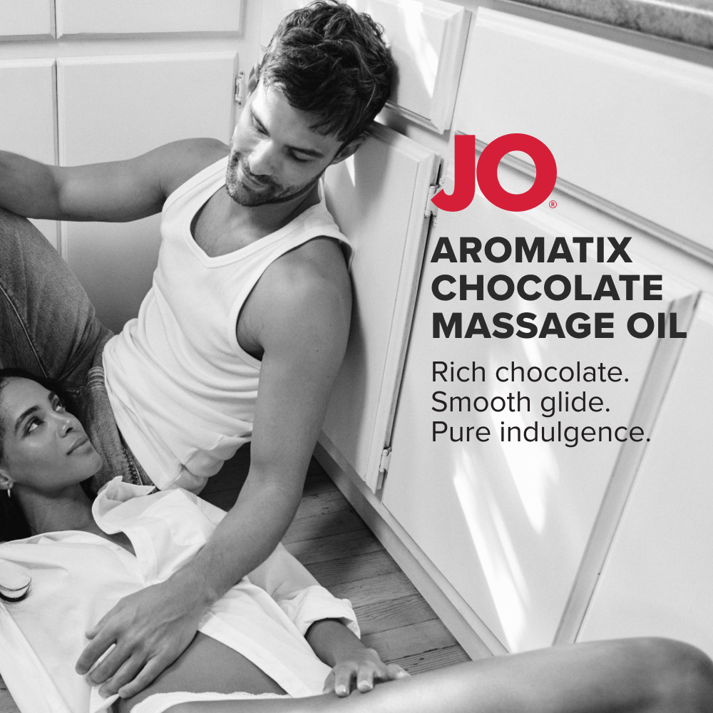 JO Aromatix Chocolate Scented Massage Oil 4oz