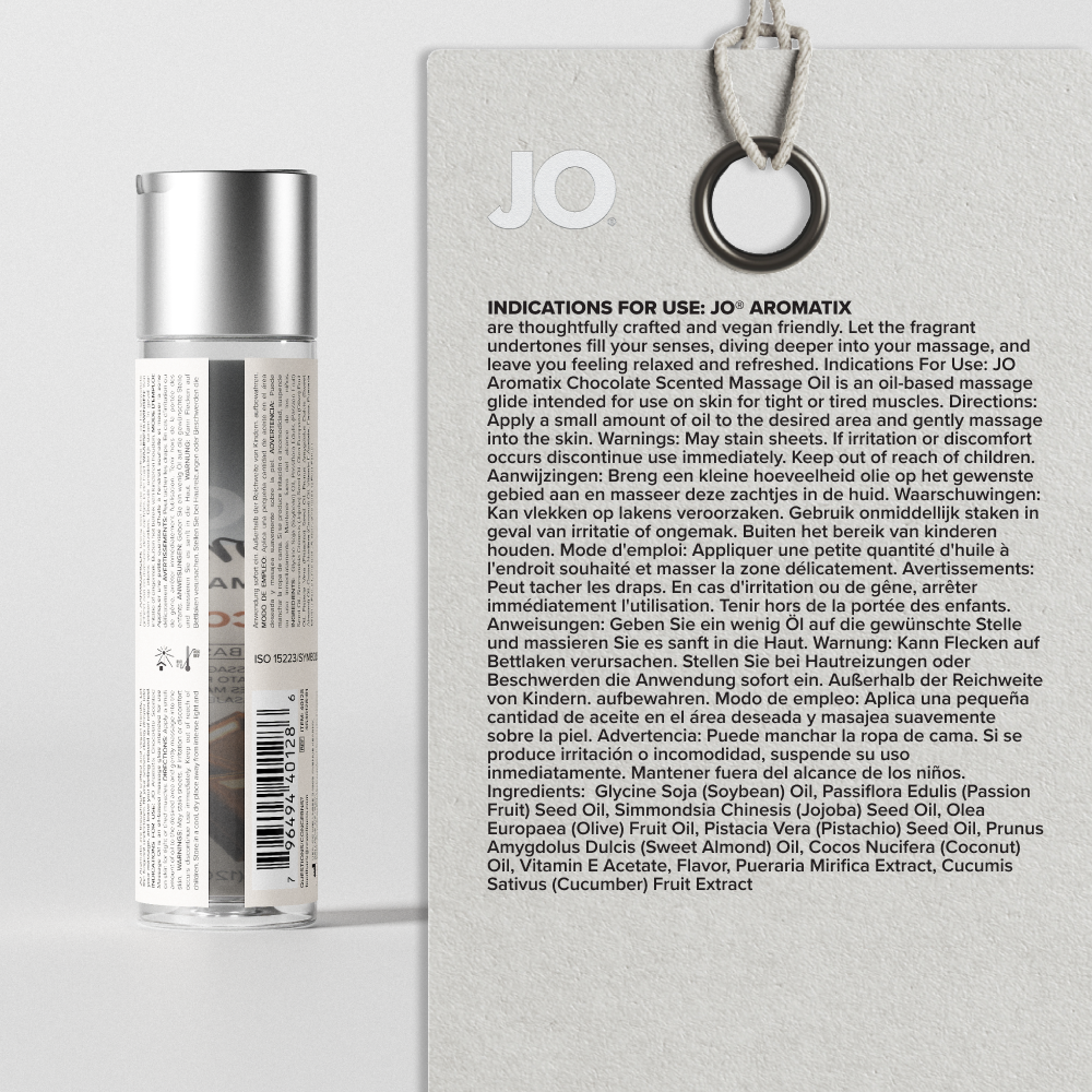 JO Aromatix Chocolate Scented Massage Oil 4oz