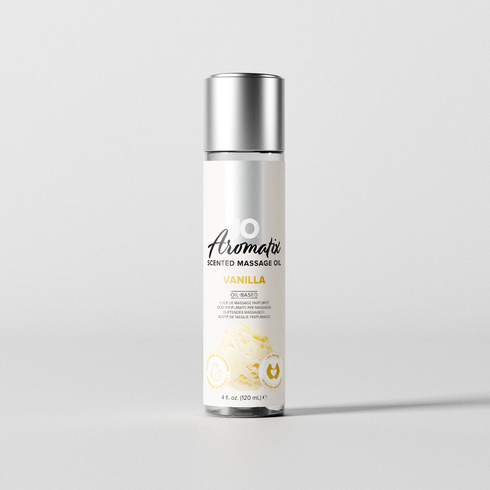JO Aromatix Vanilla Scented Massage Oil 4oz