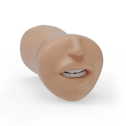 The Super Sucker College Crush Ultraskyn Masturbator With Braces Vanilla