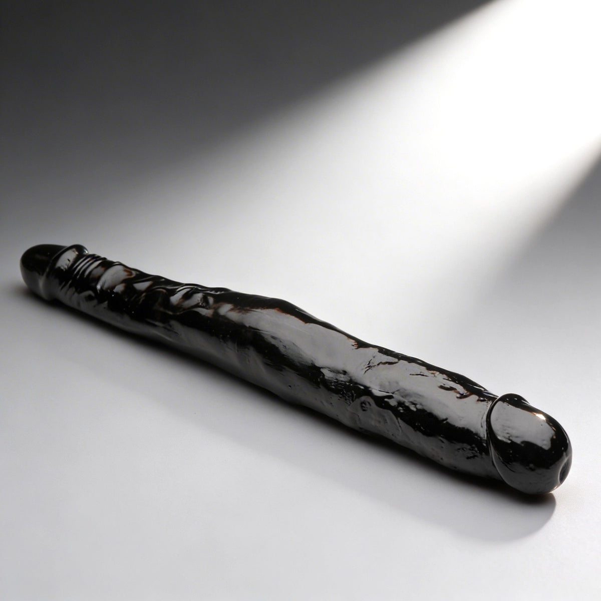 JOCK 13 Inch Tapered Double Dong Black