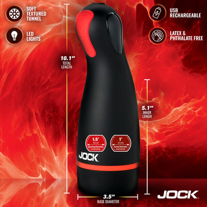 Blaze Vibrating, Sucking, and Warming Masturbator