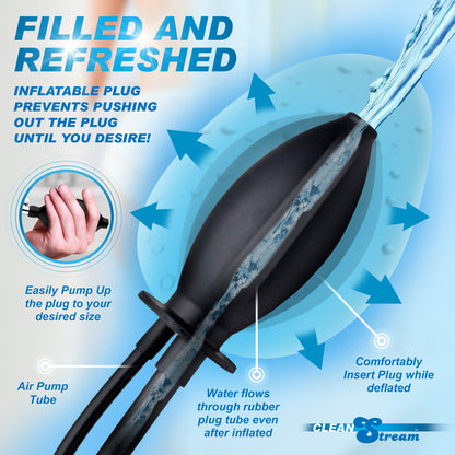 CleanStream Inflatable Enema Plug