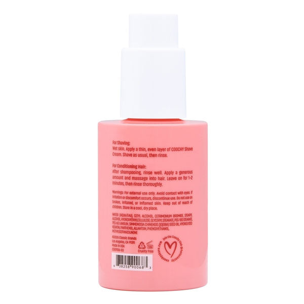 Coochy Shave Cream - Pear Berry 3.4 Floz 100 ml