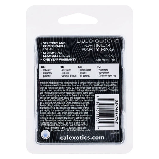 Alpha Liquid Silicone Optimum Party Ring