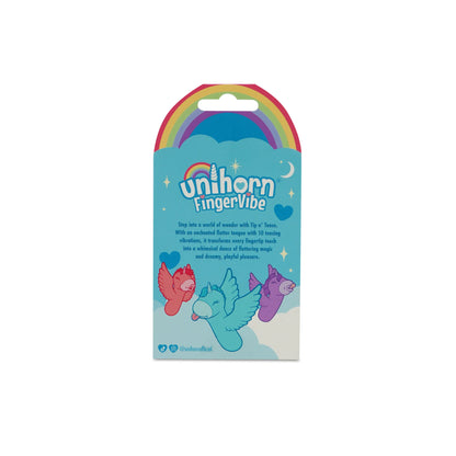 Unihorn Finger Vibe - Tip N Tease Blue