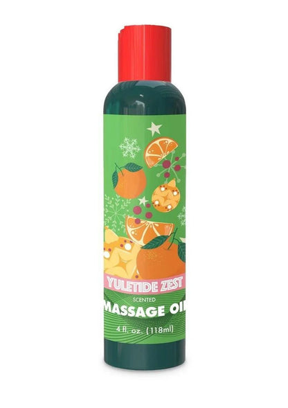 Holiday Massage Oil, Yuletide Zest, 4oz