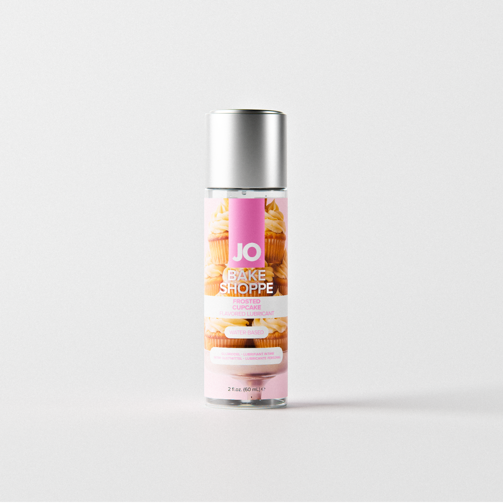JO Bake Shoppe Water Based Flavored Lubricant - Frosted Cupcake 2oz
