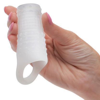 Basic Essentials Liquid Silicone Stimulation Enhancer - Clear