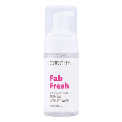Coochy Fab Fresh Intimate Foaming Cleanser - Peony (4 Floz / 118 ml)