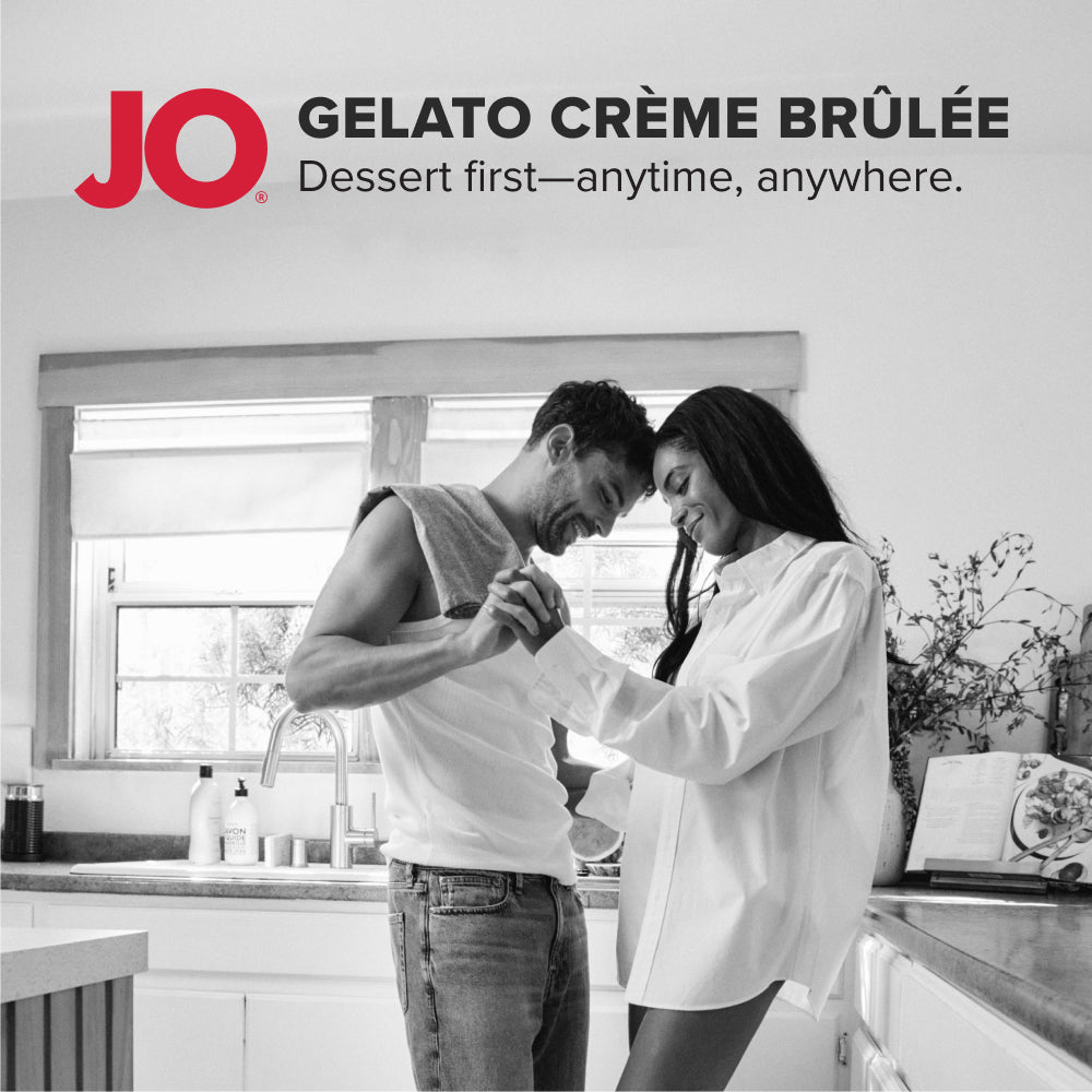 JO Gelato Water Based Flavored Lubricant Creme Brulee 4oz