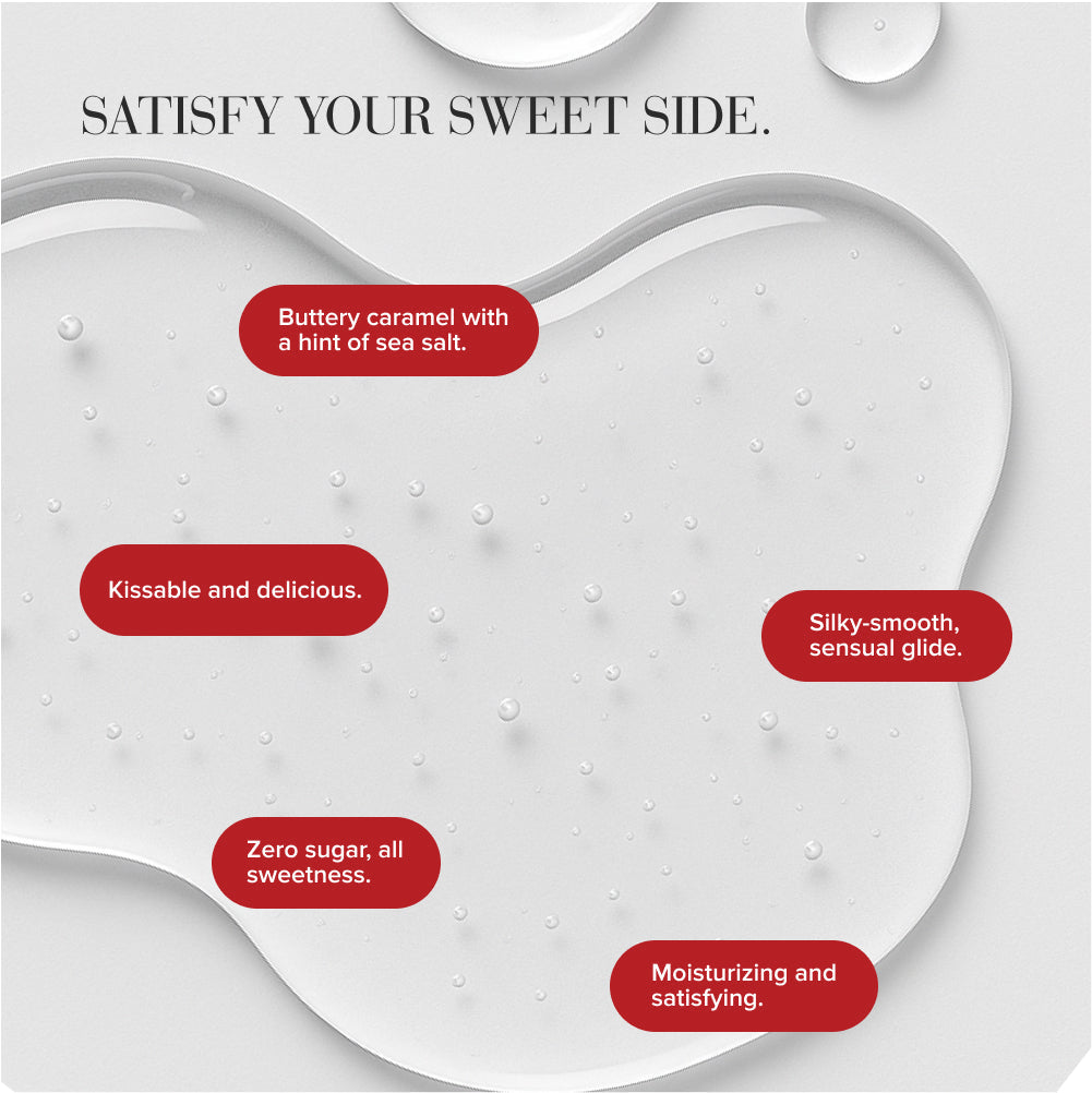 JO Gelato Water Based Flavored Lubricant Salted Caramel 4oz
