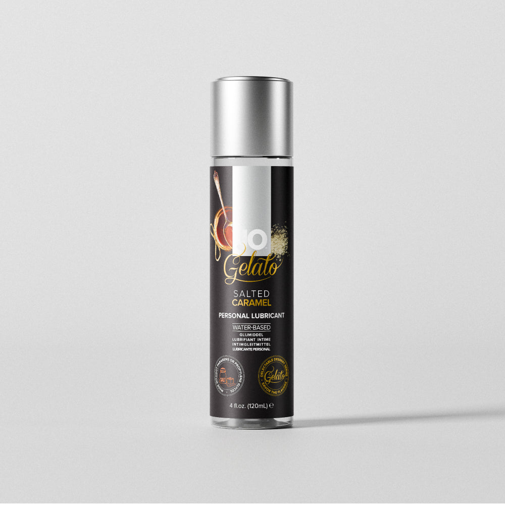 JO Gelato Water Based Flavored Lubricant Salted Caramel 4oz