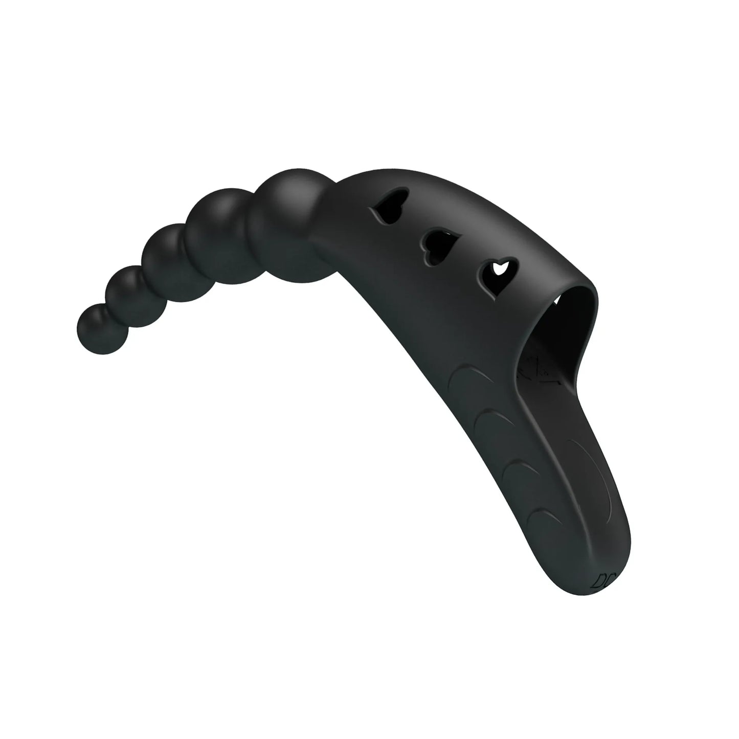 Pretty Love Jordin Beaded Finger Vibe - Black