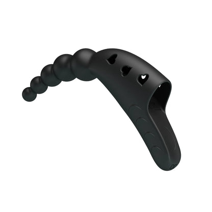 Pretty Love Jordin Beaded Finger Vibe - Black