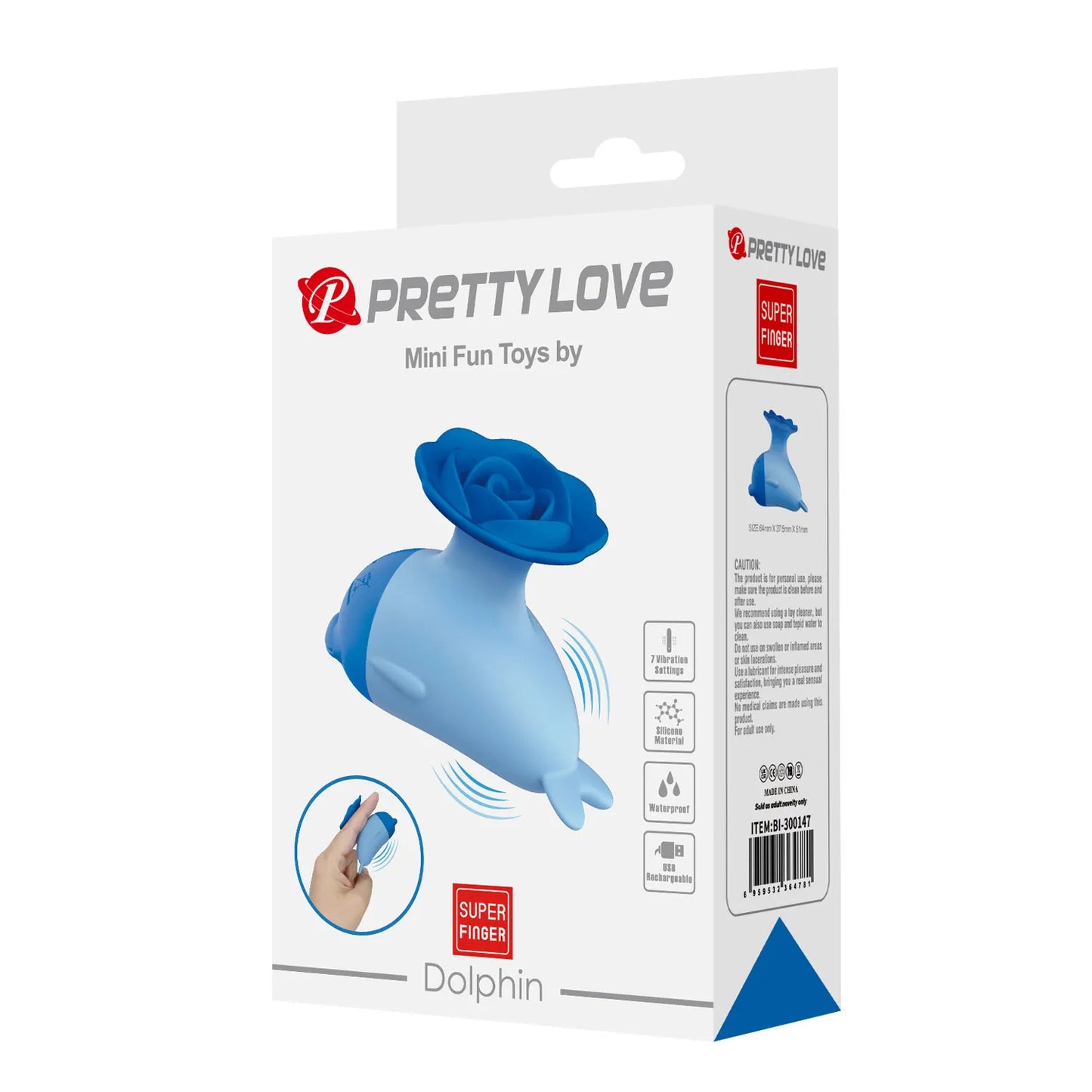 Pretty Love Dolphin Blue