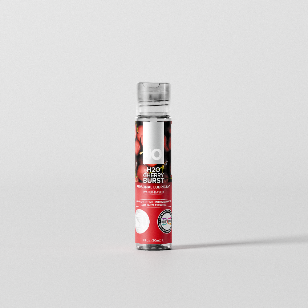 JO H2O Water Based Flavored Lubricant Cherry Burst 1oz