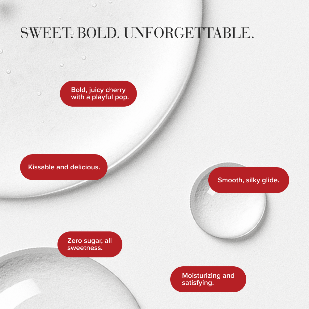 JO H2O Water Based Flavored Lubricant Cherry Burst 1oz