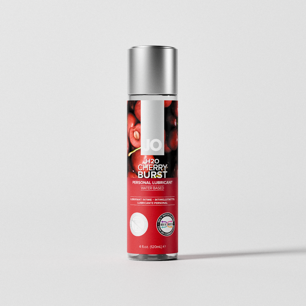 JO H2O Water Based Flavored Lubricant Cherry Burst 4oz