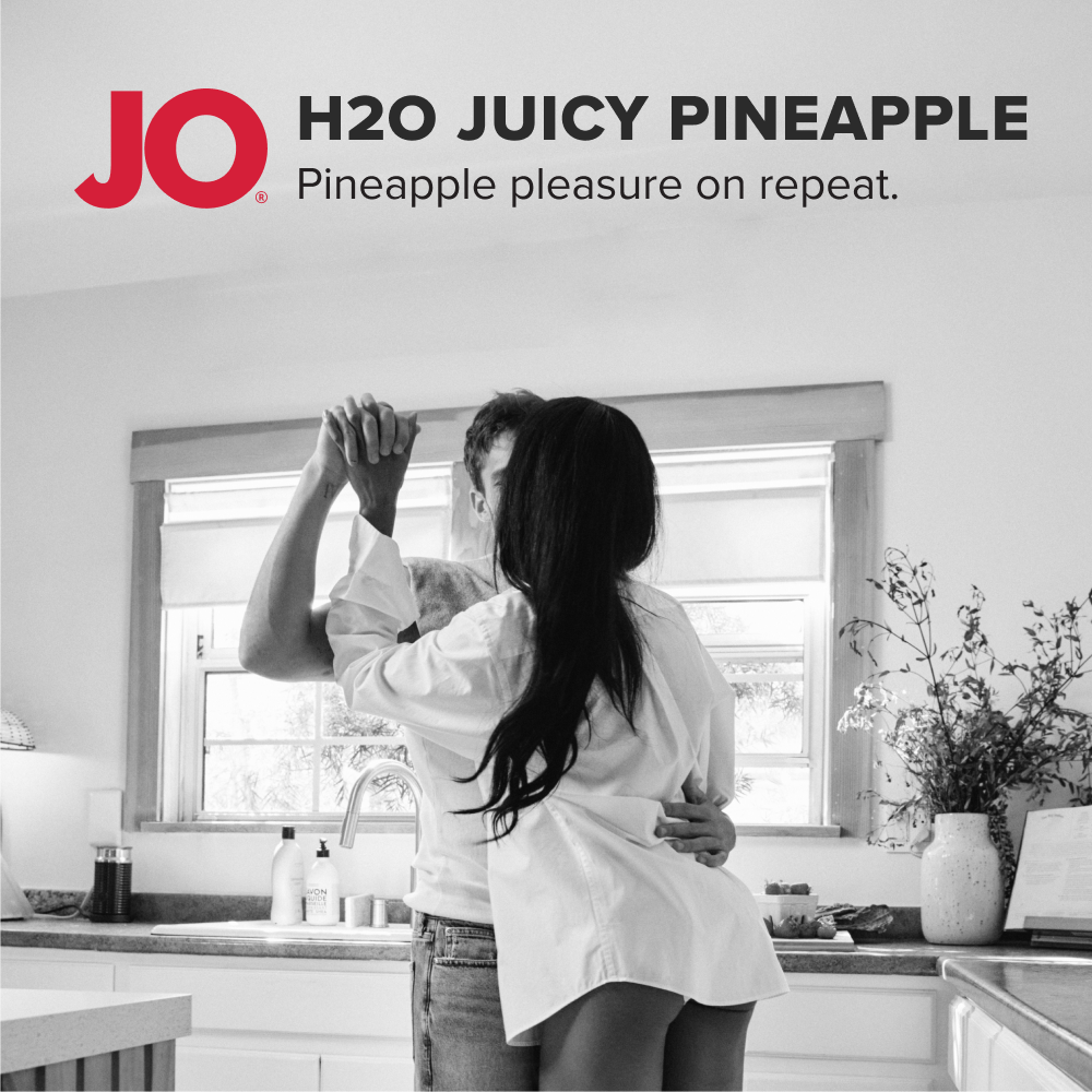 JO H2O Water Based Flavored Lubricant Juicy Pineapple 1oz