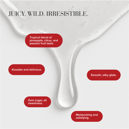 JO H2O Water Based Flavored Lubricant Tropical Passion 1oz