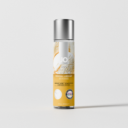 JO H2O Water Based Flavored Lubricant Vanilla Cream 4oz