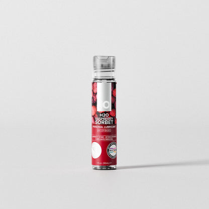 JO H2O Water Based Flavored Lubricant Raspberry Sorbet 1oz