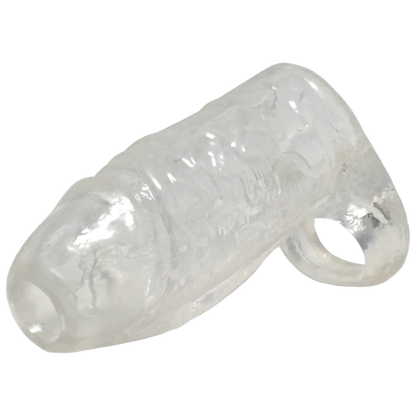 Titanmen - Cock Sleeve With Ball Strap - 4.5 Inch Clear