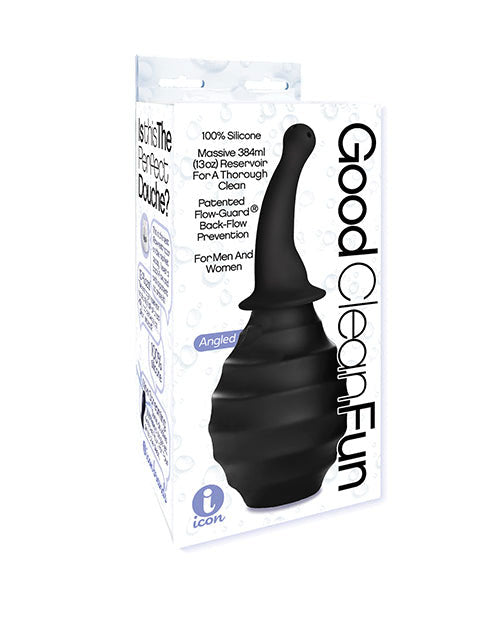 Good Clean Fun Angled Douche Black