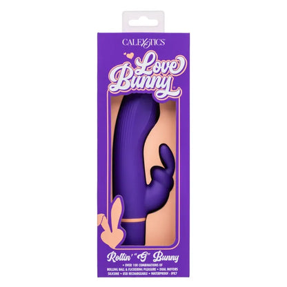 Love Bunny Rollin' "G" Bunny Purple