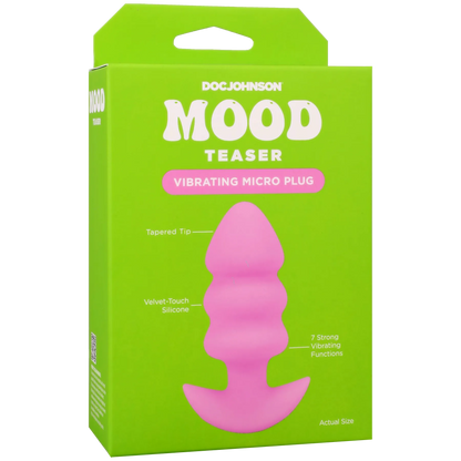 Mood - Teaser - Vibrating Micro Plug Pink