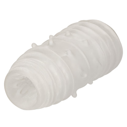 Boundless Reversible Ribbed Stroker - Clear
