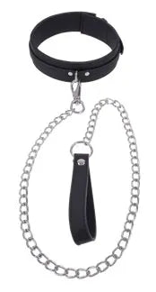 Signature Midnight Muse Collar & Leash Black