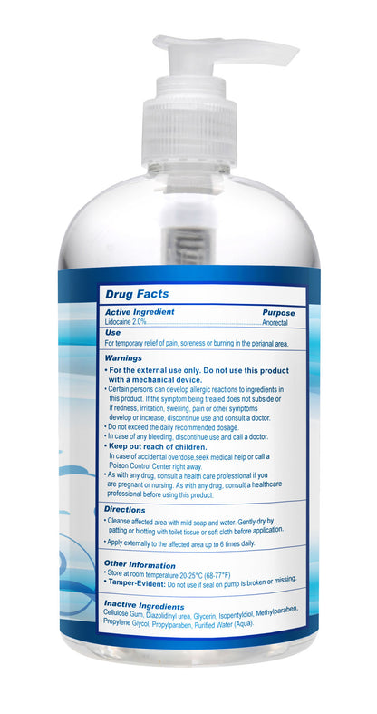 Relax Desensitizing Anal Lubricant - 17 Oz