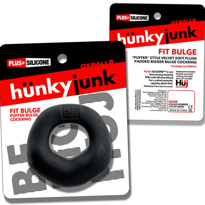 Fit Bulge Hung-Style Cockring Black Fog