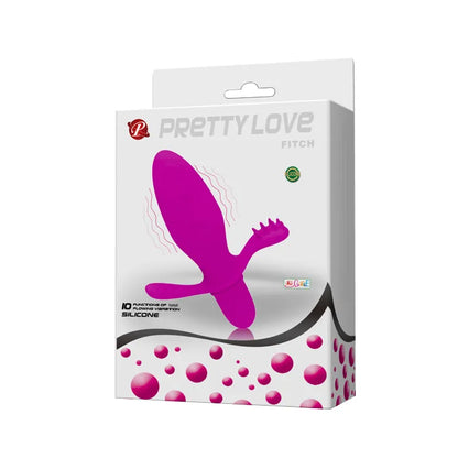 Pretty Love Fitch Anal Vibrator - Fuchsia