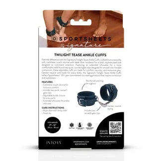 Signature Twilight Tease Ankle Cuffs Blue
