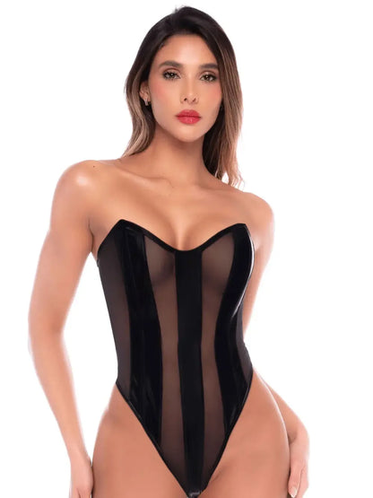 Bodysuit Liquid Black Small/medium