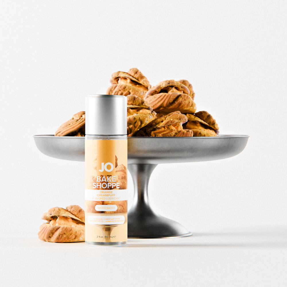 JO Bake Shoppe Water Based Flavored Lubricant - Orange Creampuff 2oz