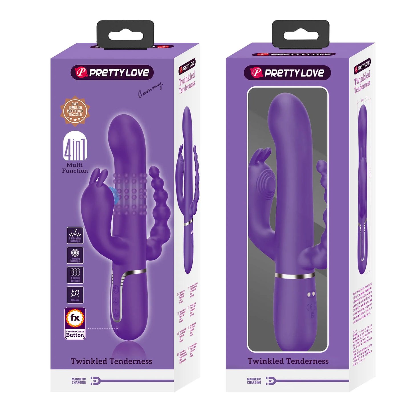 Pretty Love Cammy 4 in 1 Twinkled Tenderness Purple