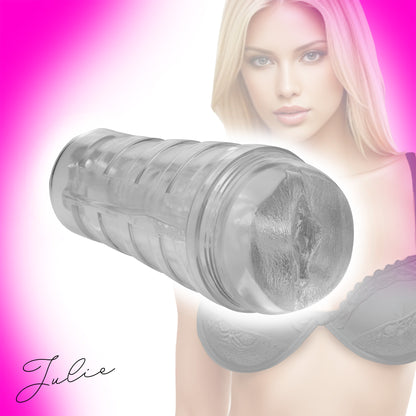 Mistress Julie - Diamond Deluxe Clear Pussy Stroker