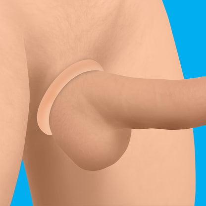 Jock Silicone Cock Ring Set in - Light