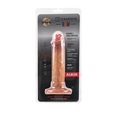Raw Dildo Ultra Realistic Albur - Brown