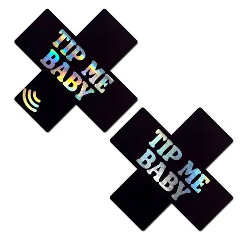 Tip Me Baby Holographic X Smart Nfc Pasties