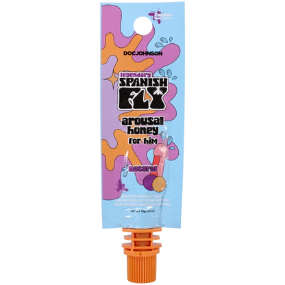 Spanish Fly Arousal Honey for Him 12 Pack Display Natural Honey